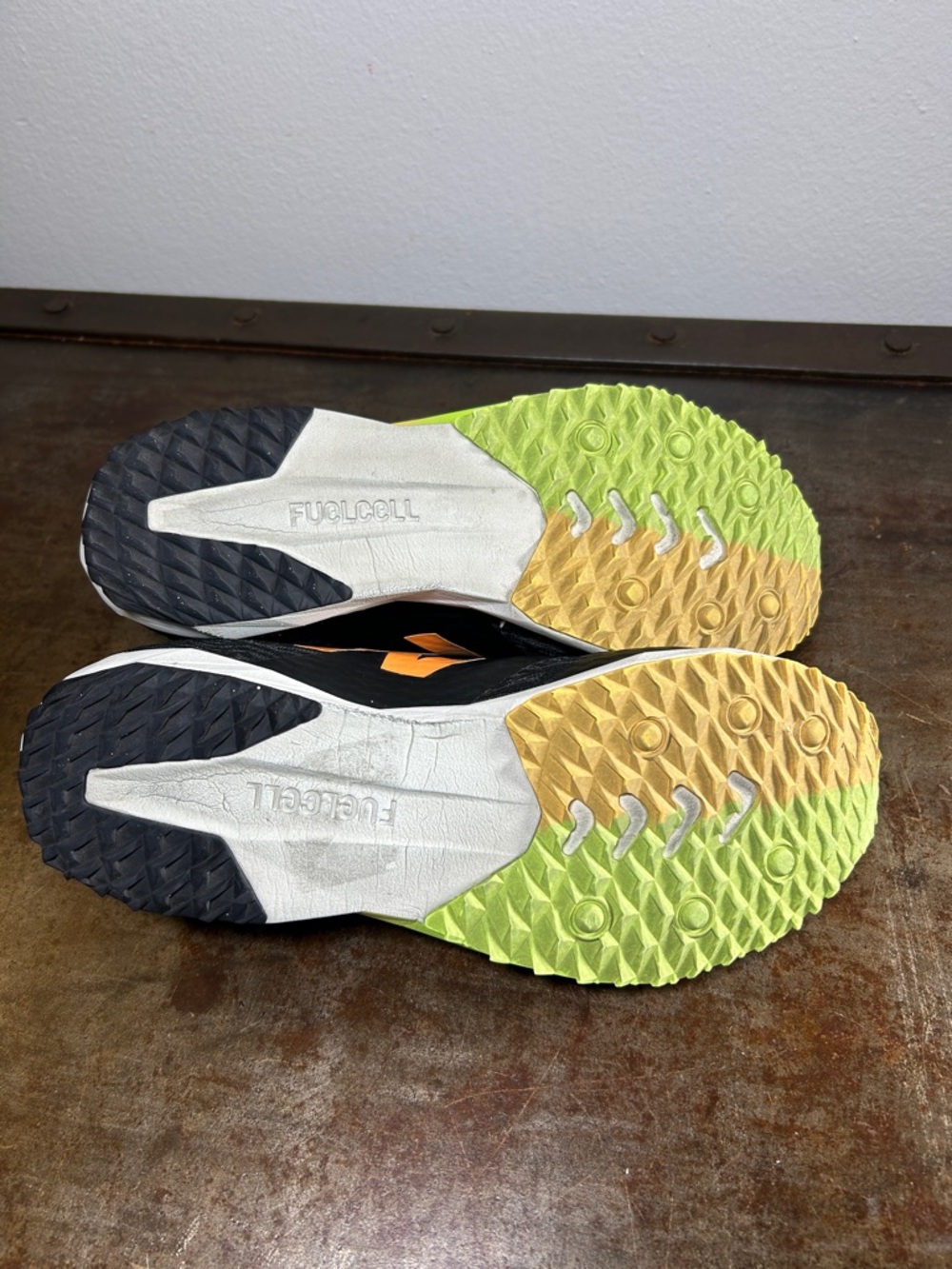 New Balance Fuel Cell XC7 Running Shoes Orange,Neon Yellow Accents Men’s Size 7 - Picture 15 of 16